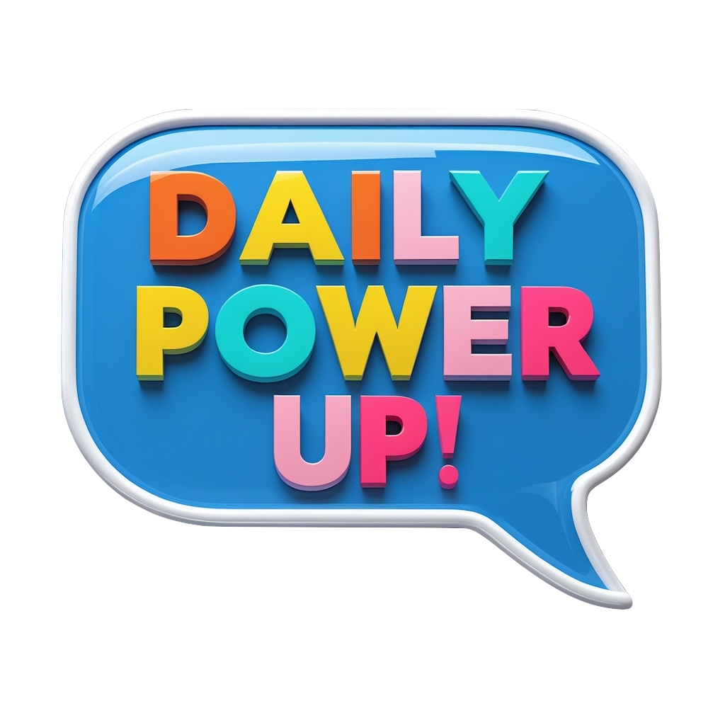 Daily Affirmations Power Up Icon